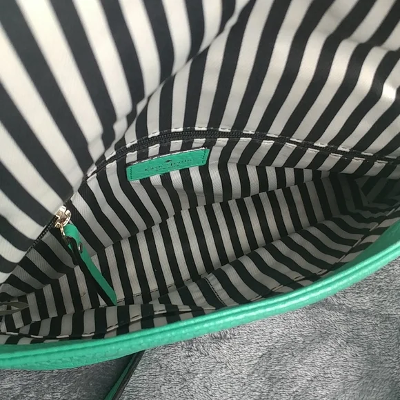 kate spade Mint Green Leather Satchel with Tassel - Picture 8 of 14